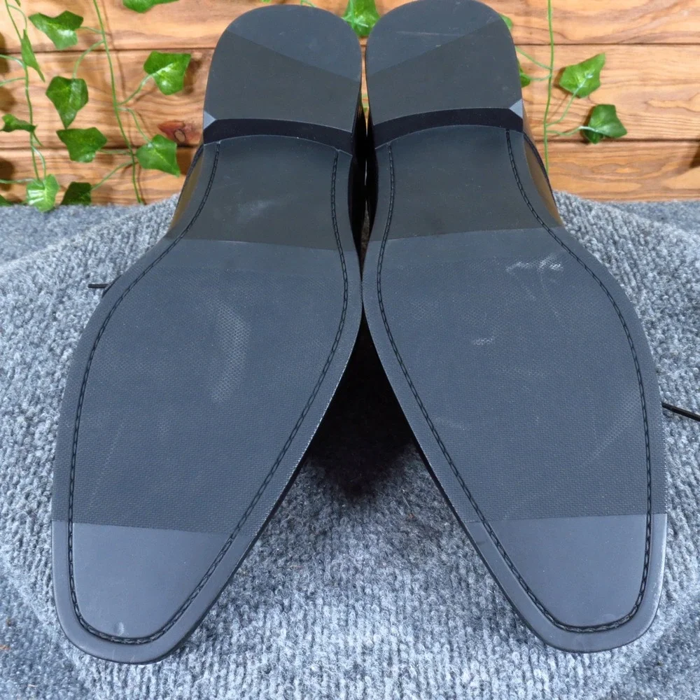 Perry Ellis Portfolio 1835570 Mens Dress Shoes Size 11.5 Formal‎ Business Black